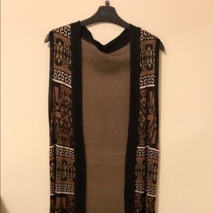 Long comfortable sweater